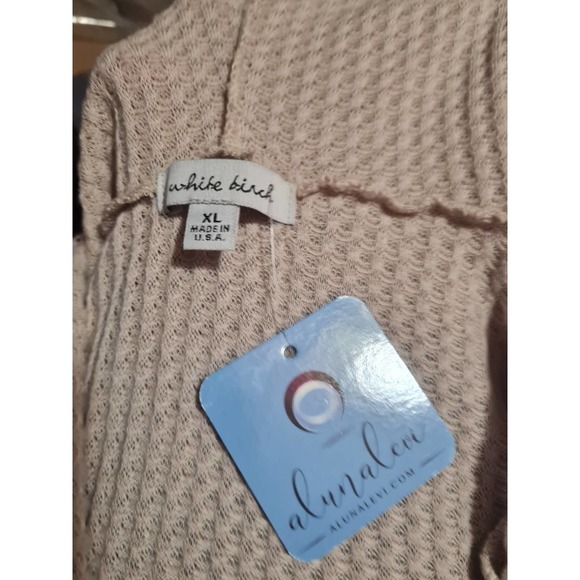 Button Down Sweater Jacket w. Hood NWT! - Picture 3 of 5